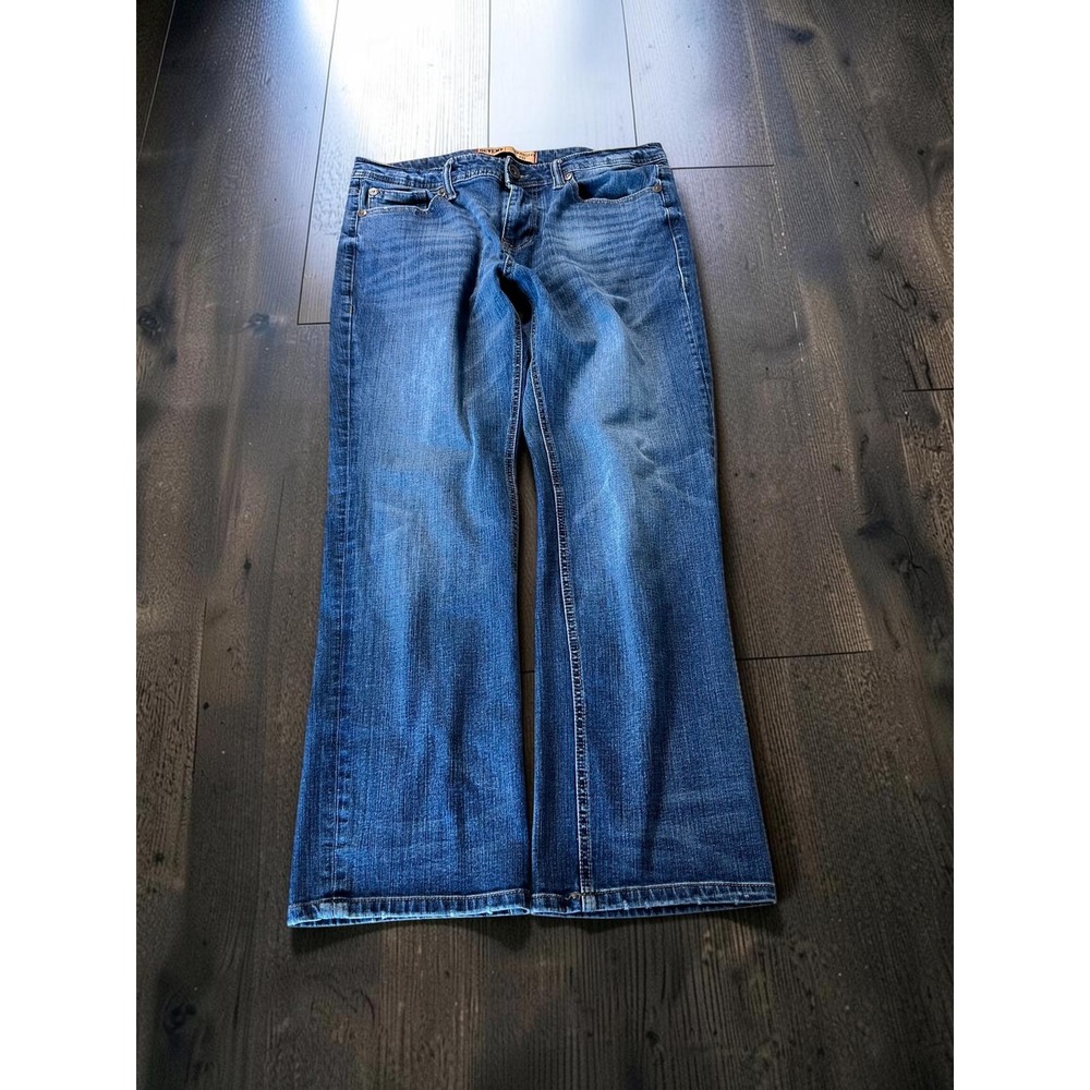 Seven7 Jeans Men 34x30 Blue Straight Fit Denim Casual Classic Pants